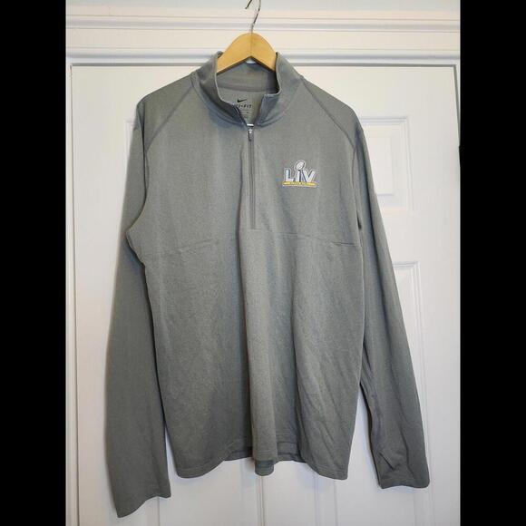 Nike superbowl 54 1/4 zip - Picture 1 of 2